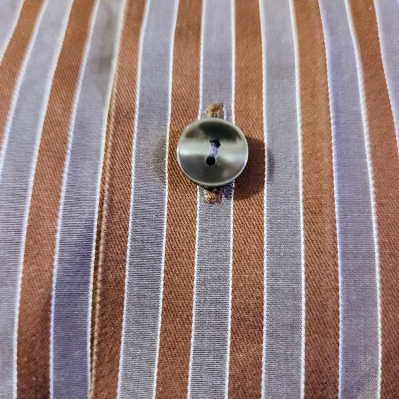 MENS ETON GANGHESTER DRESS SHIRT - Picture 8 of 11